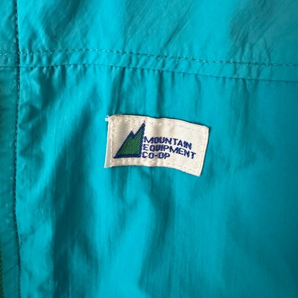 Vintage MEC Aquamarine polartec nylon fleece jacket size Ladies - Picture 5 of 11